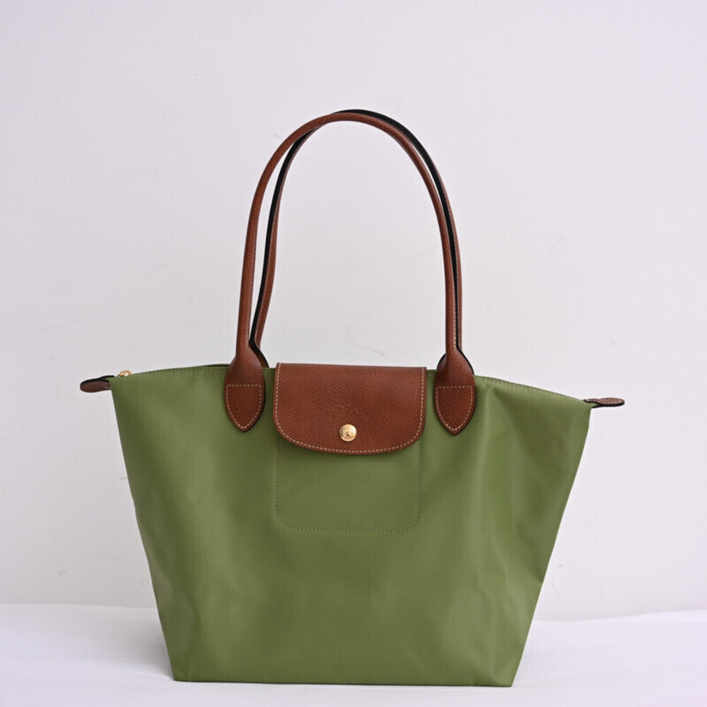 Longchamp Le Pliage Nylon Long Handle Tote Bag